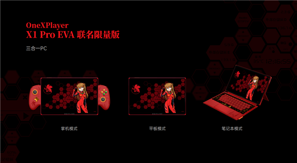 neXPLayer 壹号游侠X1Pro EVA联名限量款掌机PC亮相CQ9电子酷睿Ultra 200H 加持兼顾掌上游戏和移动办公：O(图3)